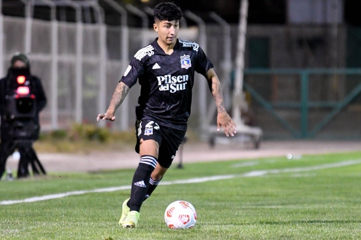 Bryan Soto con Colo Colo en Fútbol Joven