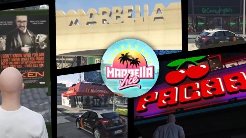 Ibai y Jacky enseñan el servidor de Marbella Vice para la nueva serie de GTA Roleplay