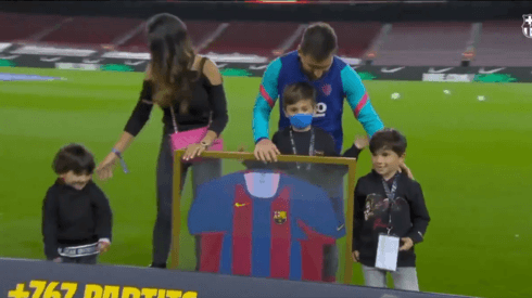 Messi vivió momentos de mucha emoción y alegría.