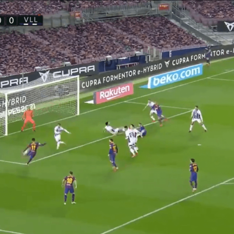 Video: el gol de Dembelé que deja al Barcelona a tiro del Atlético