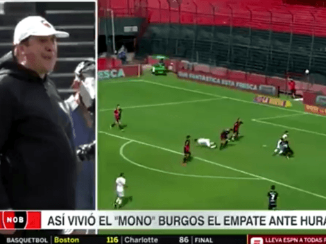 Video furor en Twitter: 'Mono' Burgos hizo sonar un silbato falso