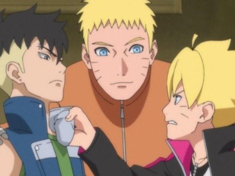 Naruto y Kawaki forman un gran equipo en el episodio 193 de Boruto: Naruto Next Generations