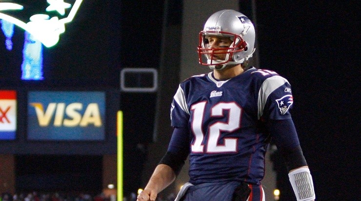 A much younger Tom Brady threw 50 TD passes in 2007 (Getty).