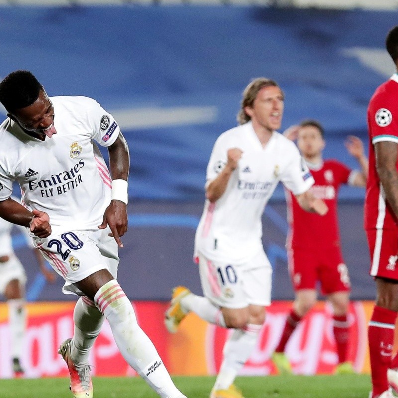 Eso ya se ha visto: Real Madrid le ganó 3-1 al Liverpool por Champions League