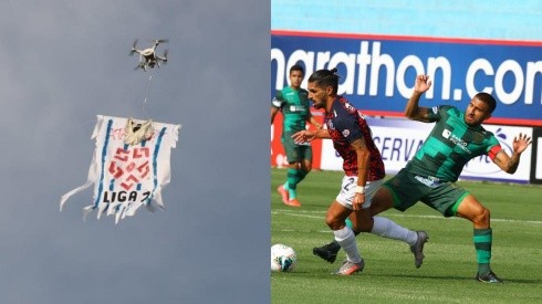 Drone fue visto en el segundo tiempo del encuentro entre Alianza Lima y Deportivo Municipal.