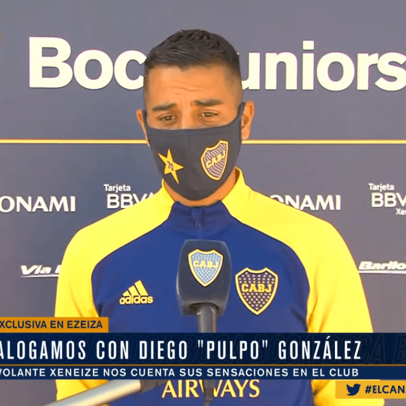 El Pulpo González recordó el día en el que lo llamaron para ir a Boca