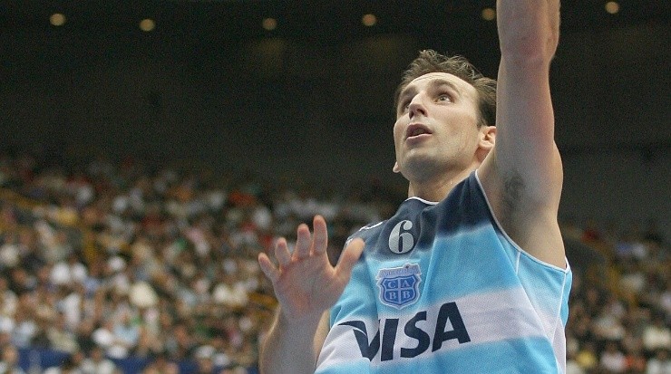 Juan Ignacio Sanchez, one of the first Argentines in the NBA (Getty).