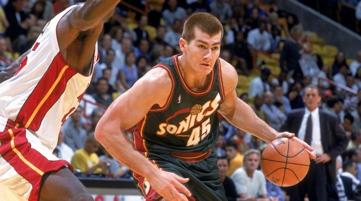 Ruben Wolkowyski in a game against the Miami Heat (Getty).