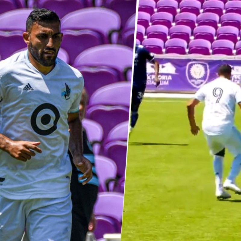 Wanchope Ábila debutó con el Minnesota United: entró y dio una asistencia