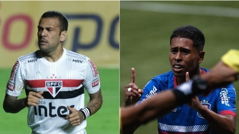 Daniel Alves e Warian são dois jogadores que devem estar em campo (Foto: Agif)