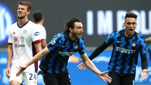 Inter sufrió ante Cagliari, pero ganó y nadie lo frena en la Serie A