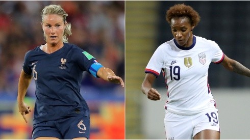 The USWNT face France in an international friendly today (Getty).