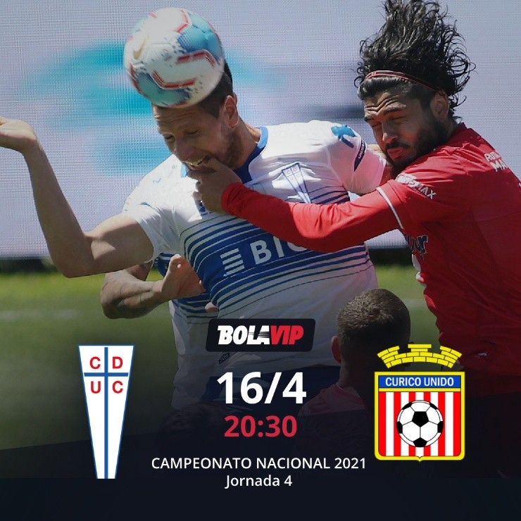Universidad Católica vs Curicó Unido en Campeonato Nacional 2021