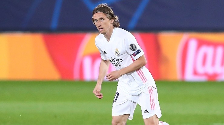 Luka Modric may leave Madrid at the end of the season (Getty).