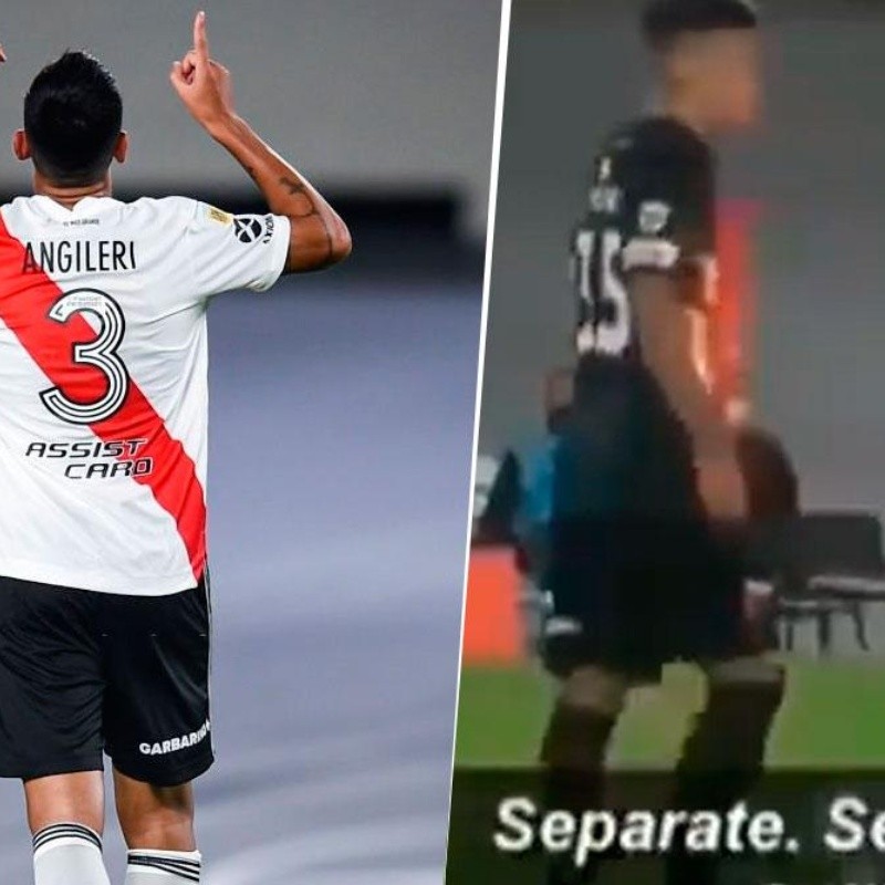 Video: si Gallardo no pegaba este grito, Angeleri no hubiera hecho el golazo de tiro libre