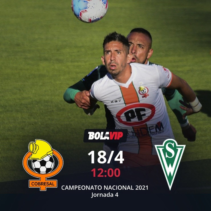 Cobresal vs. Santiago Wanderers en Campeonato Nacional 2021
