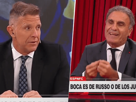 Video: Fantino dijo "Boca es más que la Selección" y Ruggeri explotó de bronca