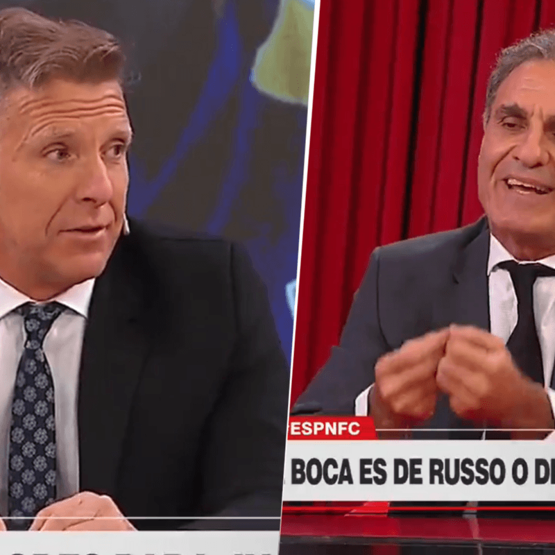 Video: Fantino dijo "Boca es más que la Selección" y Ruggeri explotó de bronca