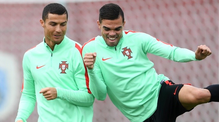 De las inferiores en Lisboa a ser compinches en la selección (Getty Images)