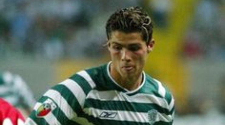Un CR7 muy joven en Lisboa, pero con un talento innato (Getty Images)
