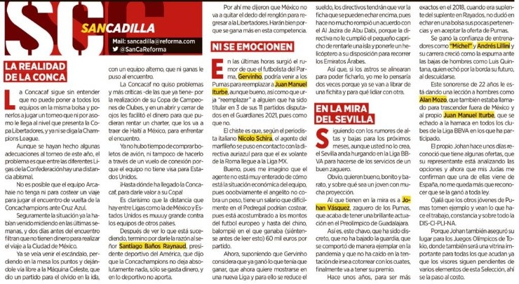 Gervinho caprichos Pumas