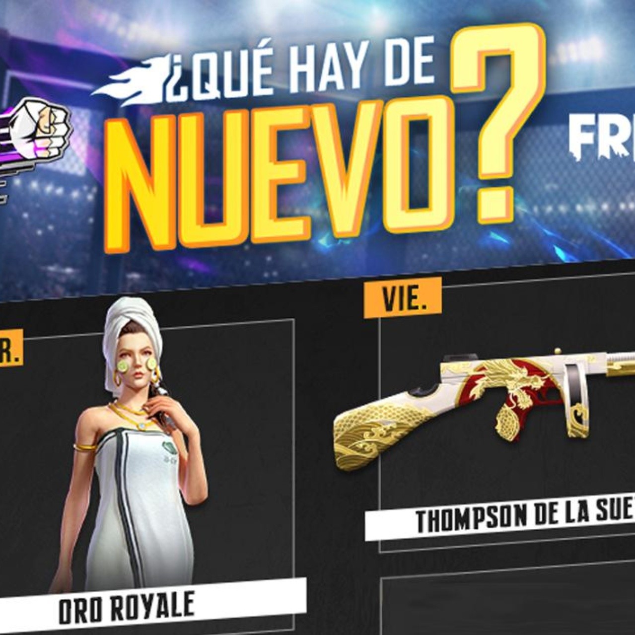 Esta Es La Nueva Agenda Semanal De Free Fire Nuevo Luck Royale De Oro Bolavip