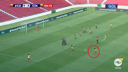 A lo Riquelme: golazo de tiro libre de Catalina Usme con la Selección Colombia