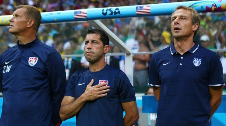 Tab Ramos at the 2014 World Cup. (Getty)