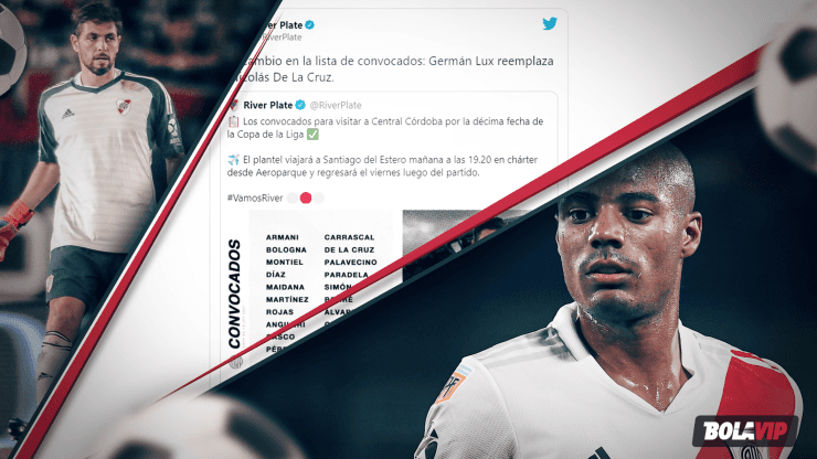 River metió un cambio raro en los convocados y los hinchas la rompieron en Twitter