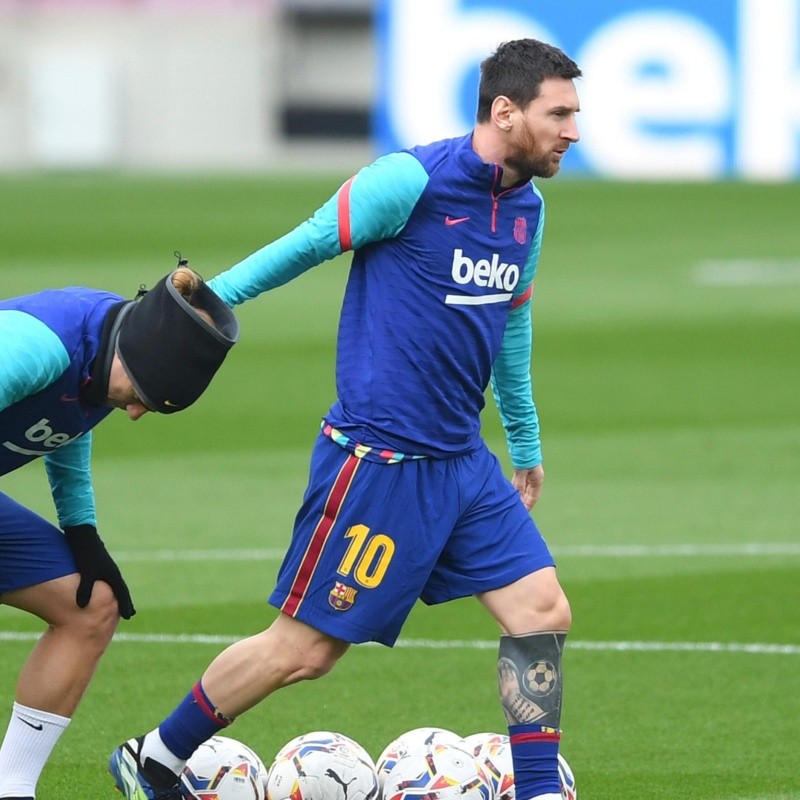 La foto que subió Messi antes de una nueva final con Barcelona