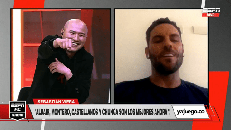 "Sabía que un día me lo iba a cruzar": Viera se enfrentó al 'Patrón' en ESPN