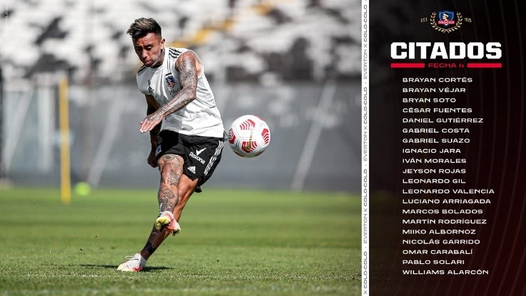 Los citados de Colo Colo