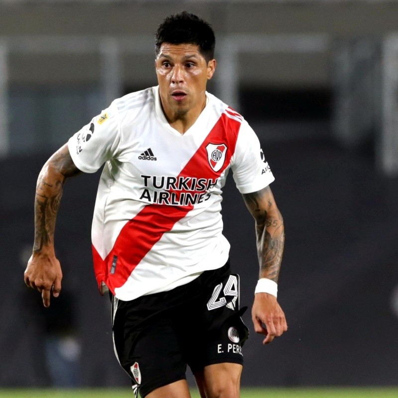 River se contactó con el agente de Enzo Pérez para mejorarle el contrato