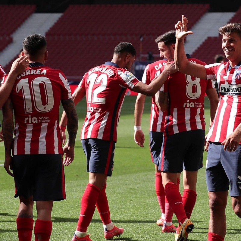 Firme en la punta: Atlético Madrid goleó 5-0 al Eibar