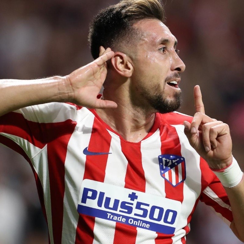 Gran actuación de Héctor Herrera en la goleada de Atlético Madrid sobre Eibar