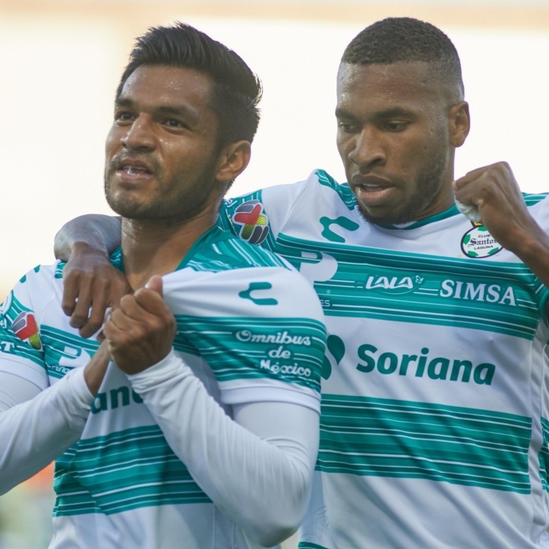 Santos Laguna venció a Toluca y se ilusiona con la clasificación directa