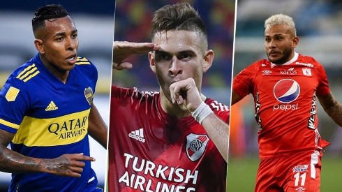 Los 6 colombianos más valiosos que estarán en la Copa Libertadores 2021