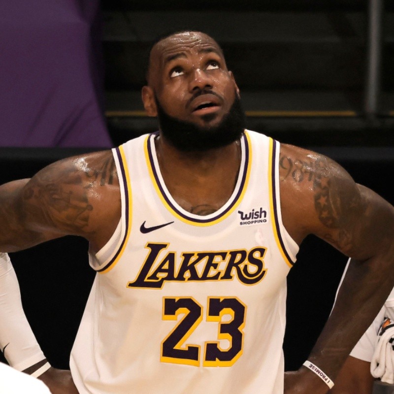 El reporte sobre la lesión de LeBron que preocupa a todos Los Angeles Lakers