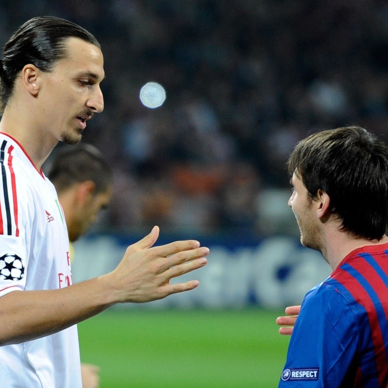 Locura total: ¿Ibrahimovic le dijo a Messi que se vaya a jugar a River?