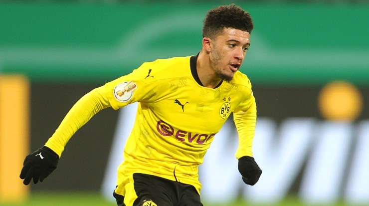 Liverpool are reportedly interested in Jadon Sancho (Getty).