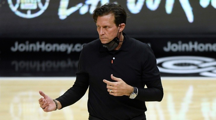 Quin Snyder looks as the main candidate for Coach of the Year (Getty).