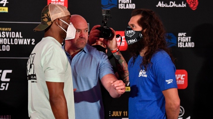 Usman and Masvidal are ready to fight again (Getty).