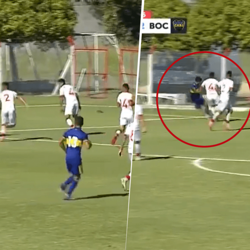 Video: demencial jugada y asistencia de rabona de Zeballos