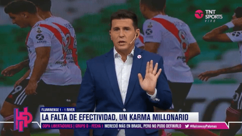 Hernán Castillo contó el motivo por el que River no tiene más goles