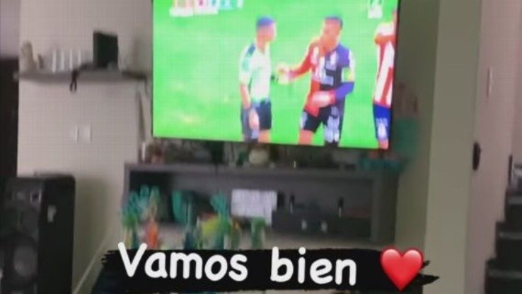 Guiño de Orbelín Pineda a Chivas