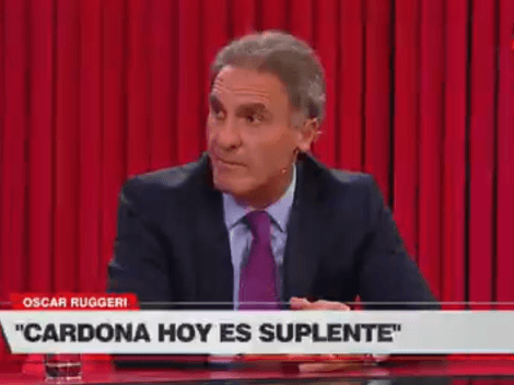 Ruggeri desató la polémica en Boca: "Hoy Cardona es suplente"