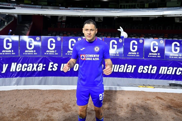 Pablo Aguilar en Cruz Azul