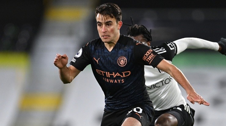 Eric Garcia is set to leave City after having very few minutes this season (Getty).