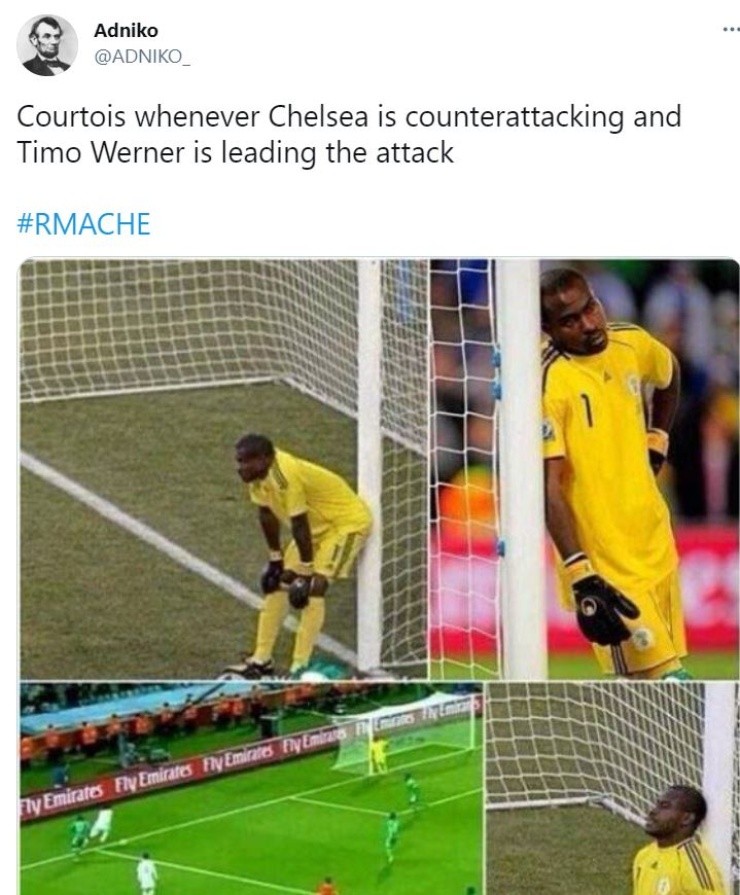 Funniest memes and reactions to Chelsea holding Real Madrid to a draw |  UEFA Champions League