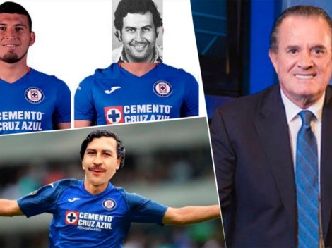 Otra más de Orvañanos: Se desatan los memes tras confundir a jugador de Cruz Azul con Pablo Escobar